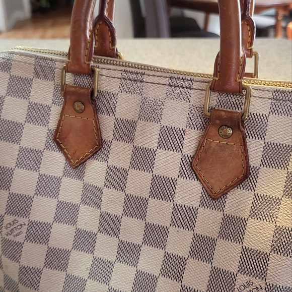 Louis vuitton speedy 25 azur - Picture 4 of 13